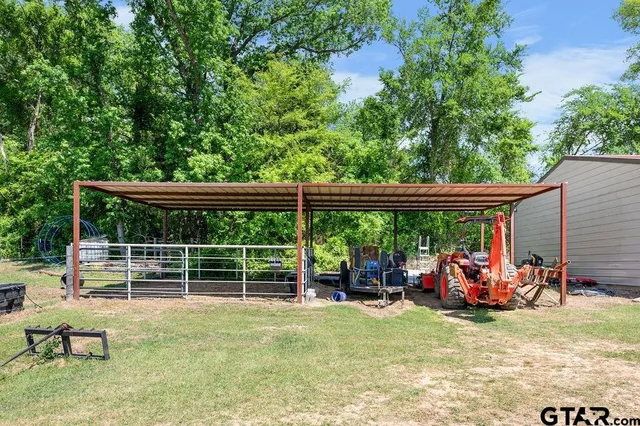 an outdoor view of a garden
