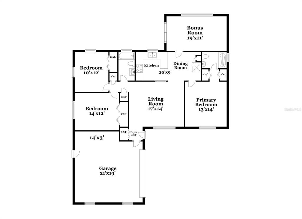 3014 Windchime Circle West Apopka, FL 32703 - Photo 16 of 16 a picture of a bench in front of a wall