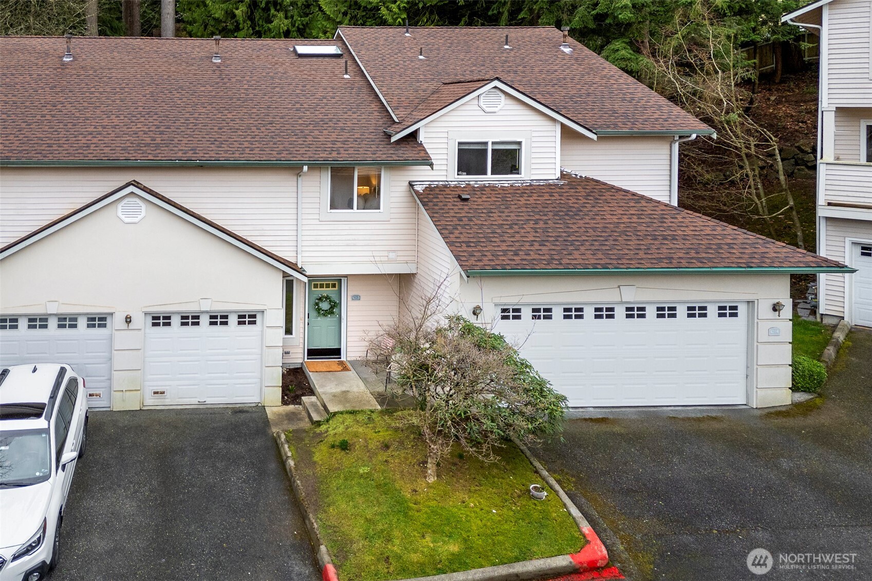 8828 238th Street Southwest, Unit C3 Edmonds, WA 98026 - Photo 27 of 29 a aerial view of a house with a yard