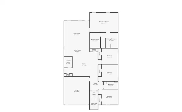 a picture of a floor plan