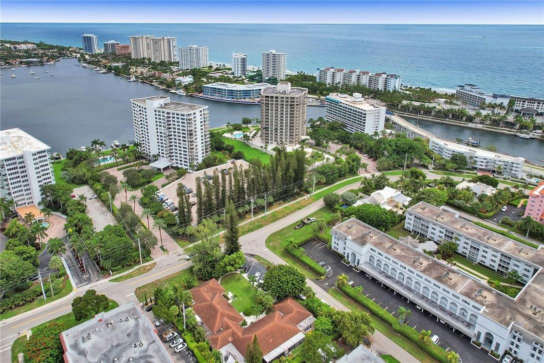 770 East Camino Real, Unit 3 Boca Raton, FL 33432 - Photo 1 of 34 a view of a city and an ocean view