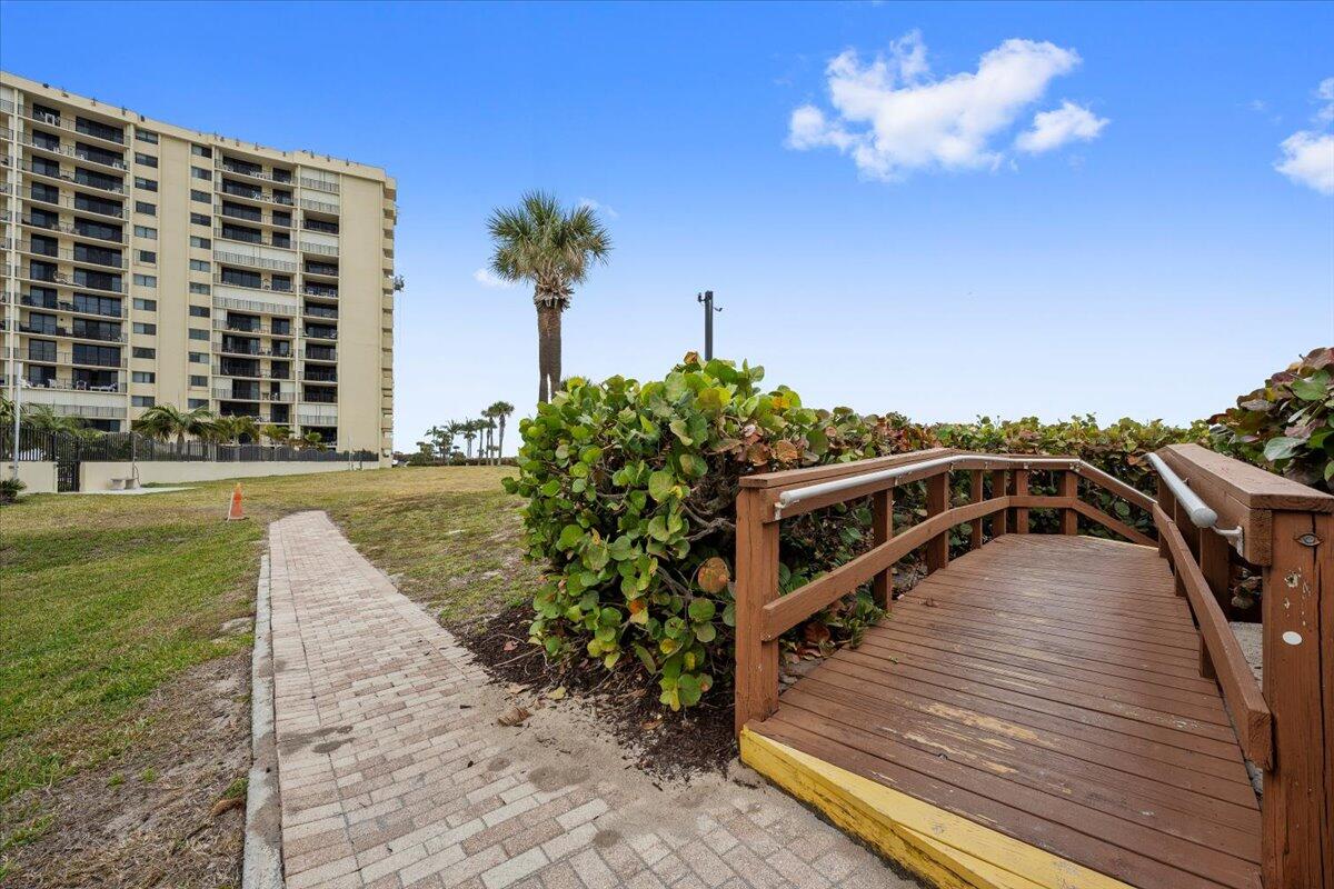 200 Ocean Trail Way, Unit 604 Jupiter, FL 33477 - Photo 28 of 44 Community Walkway to Beach/Ocean