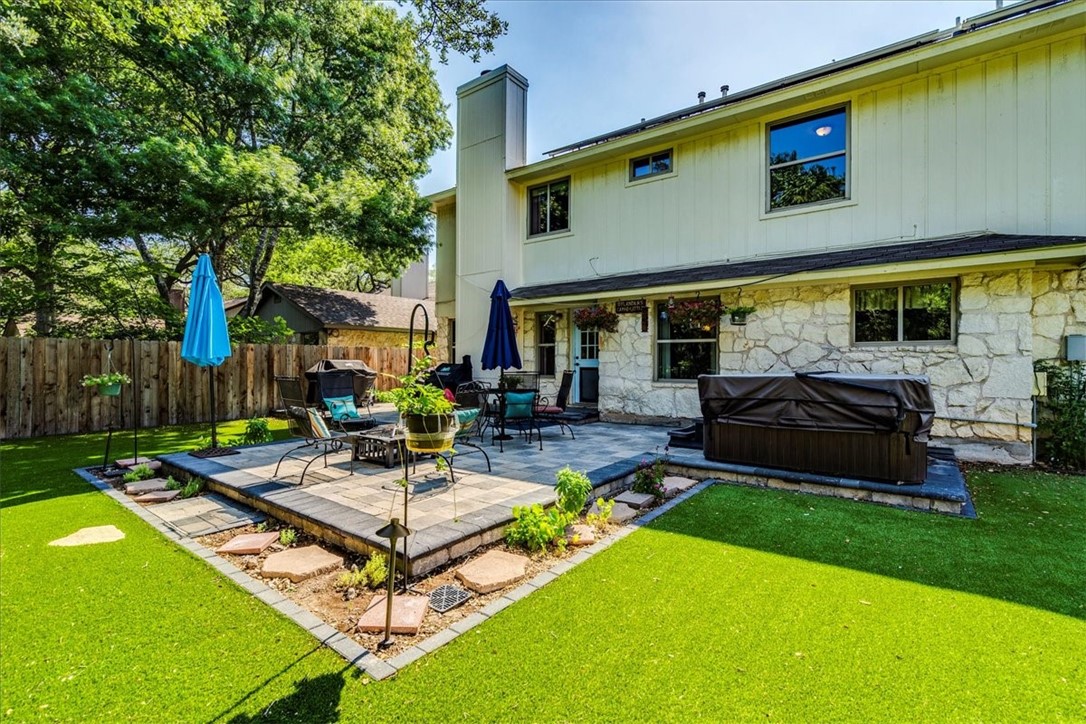 1709 Old Mill Road Cedar Park, TX 78613 - Photo 1 of 1 Look at this amazing back yard! The recent xeriscape is low maintenance and the gorgeous paved patio is ideal for entertaining. Plenty of room for activities!