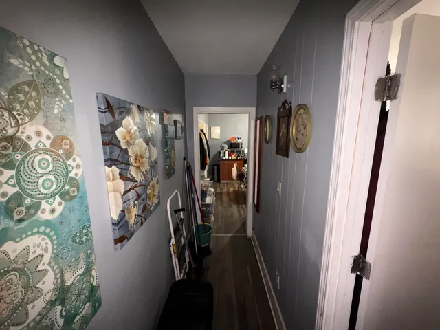 a view of walk in closet