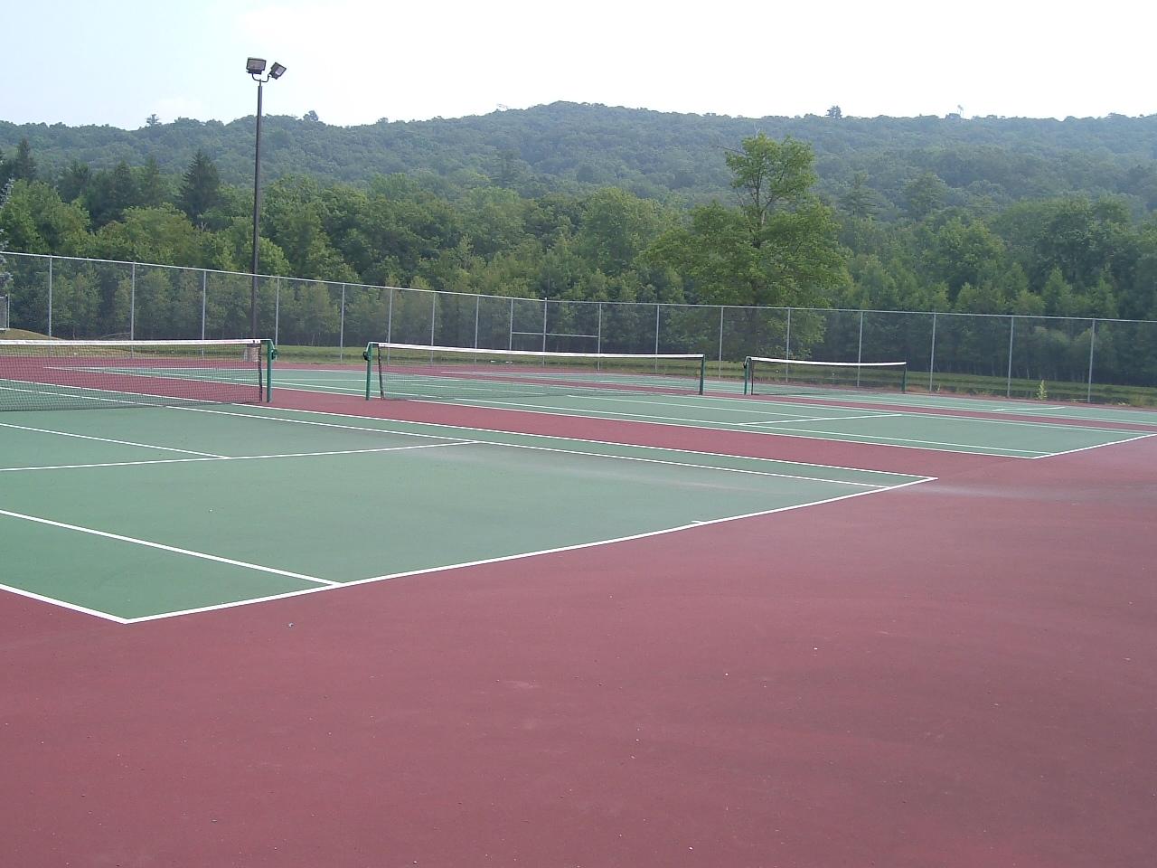 Saunders Drive Bushkill, PA 18324 - Photo 10 of 10 a view of a tennis court