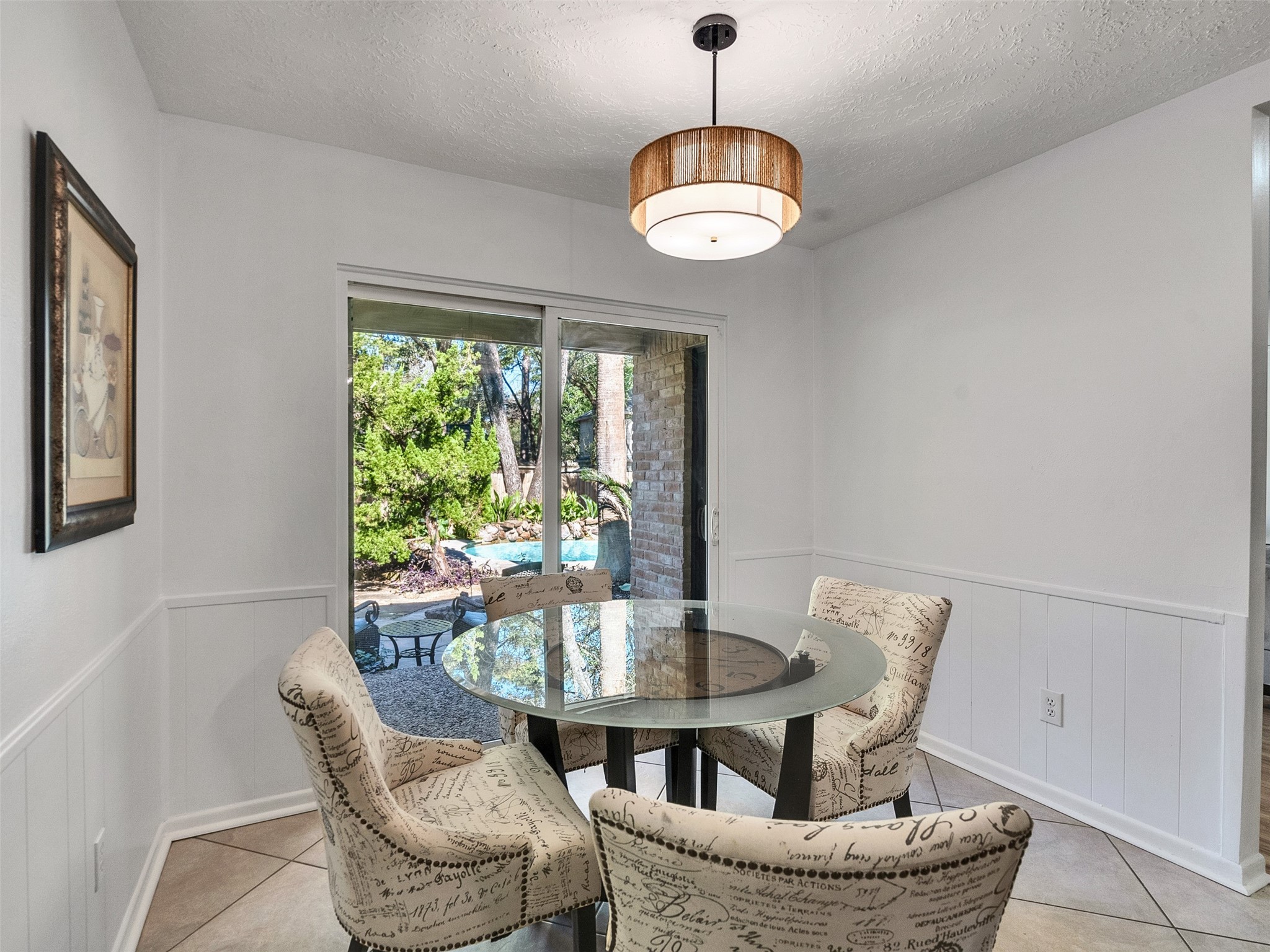 6510 Knollview Drive Spring, TX 77389 - Photo 29 of 43 a view of a dining room with furniture window and outside view
