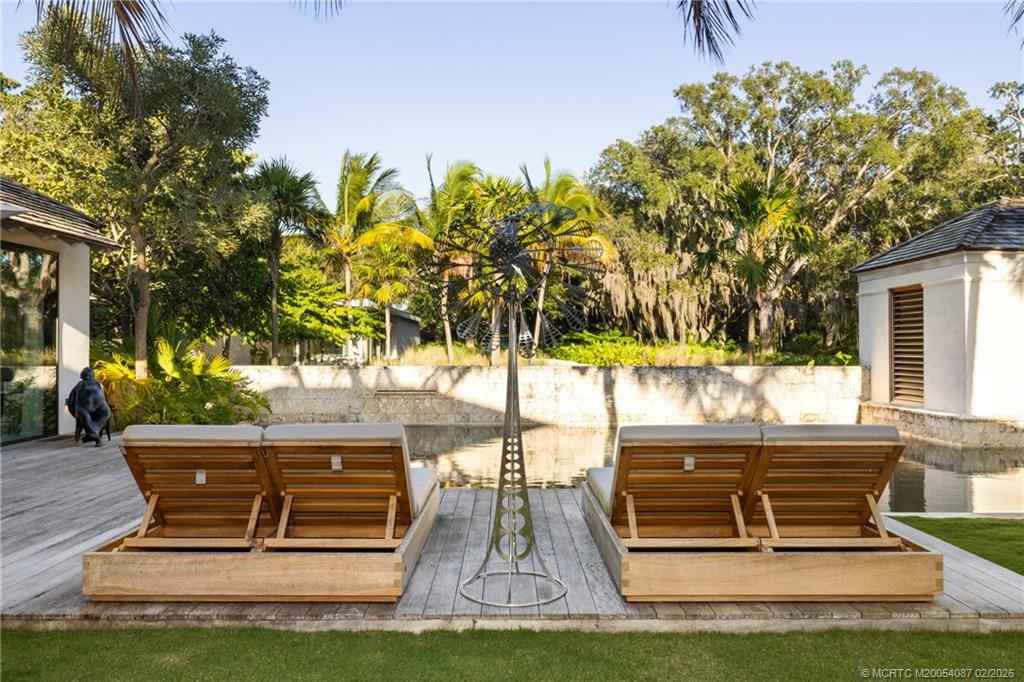 109 South River Road Stuart, FL 34996 - Photo 13 of 98 a view of outdoor space yard and deck
