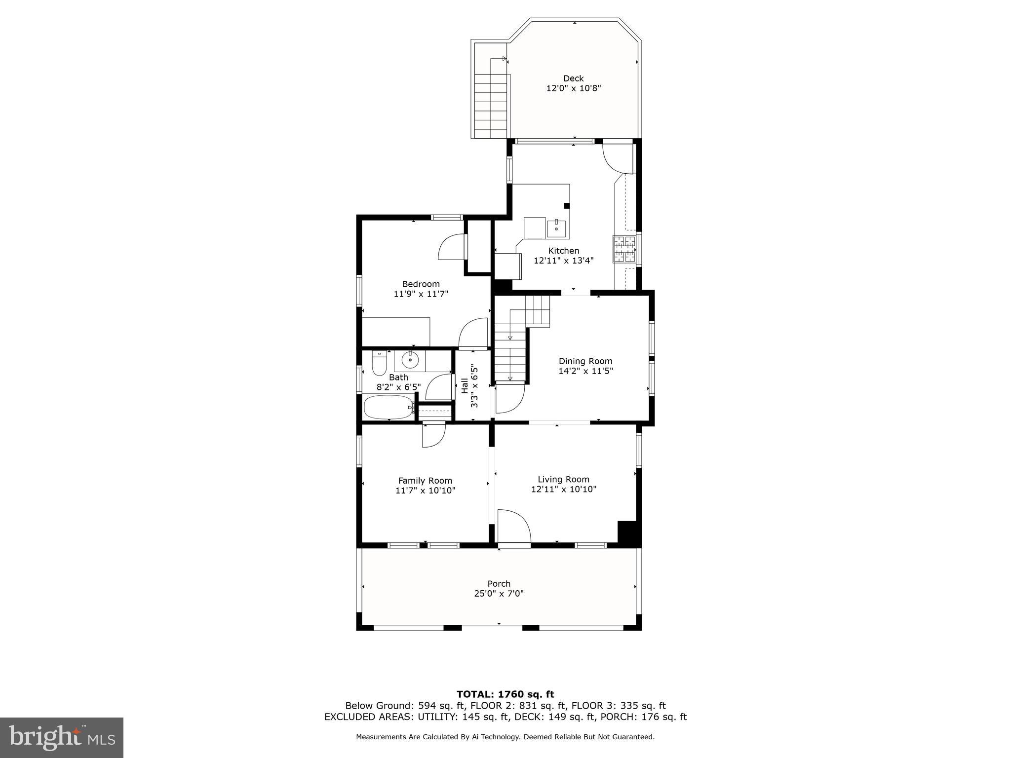 1001 Overbrook Road Baltimore, MD 21239 - Photo 33 of 34 1st floor plans