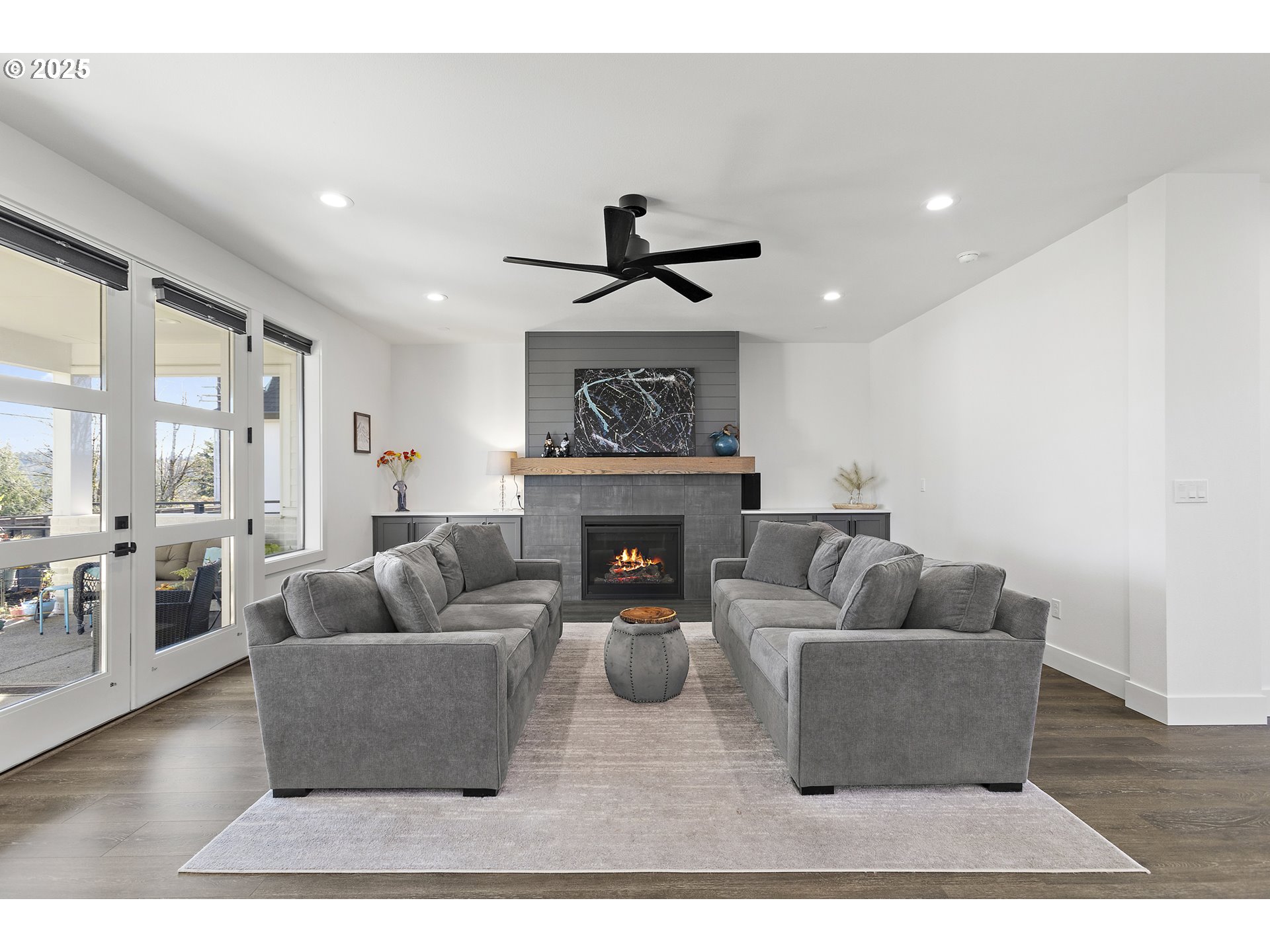 37802 Southeast Olson Street Sandy, OR 97055 - Photo 5 of 48 a living room with furniture and a fireplace