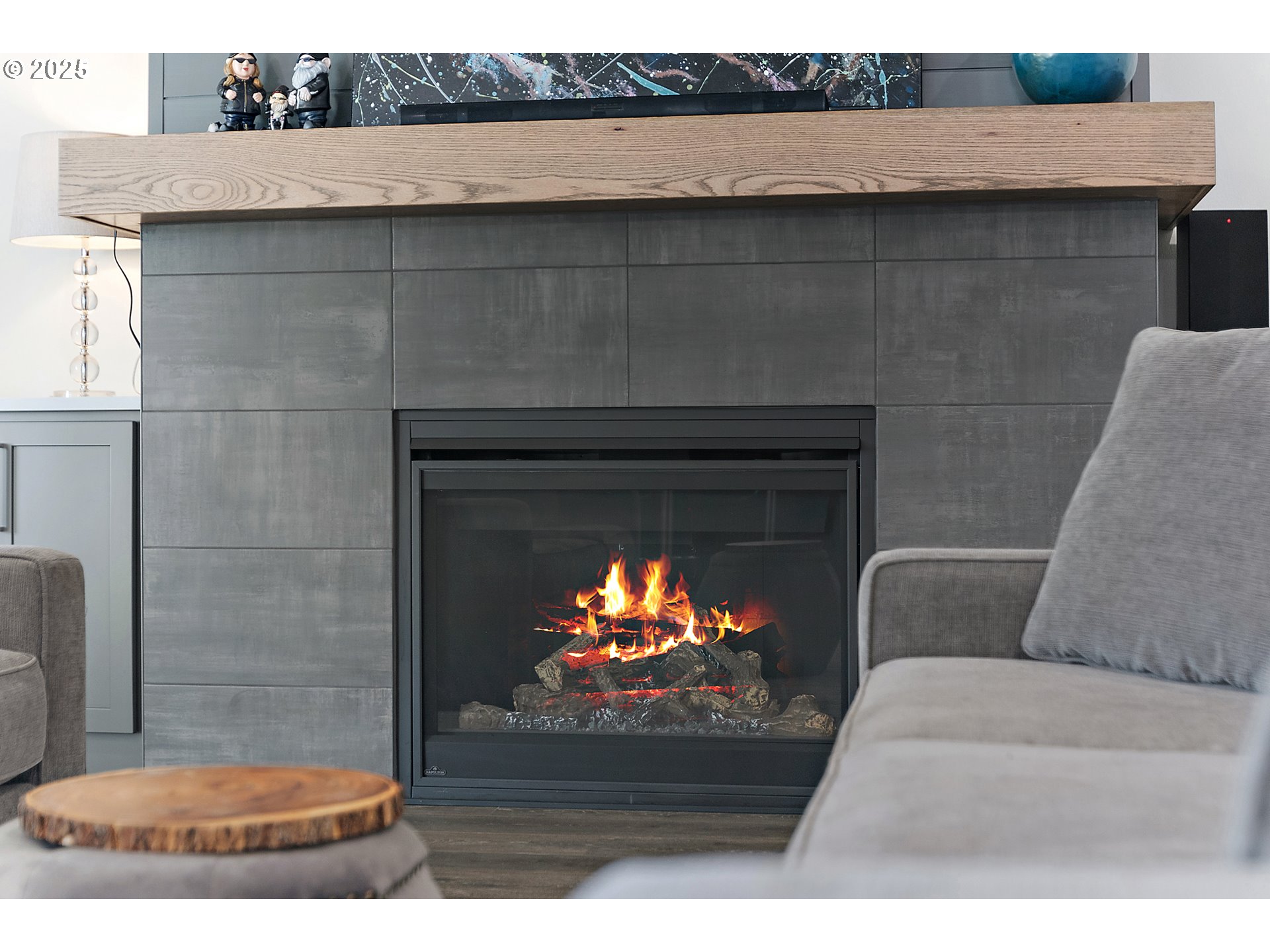 37802 Southeast Olson Street Sandy, OR 97055 - Photo 7 of 48 a living room with furniture and a fireplace