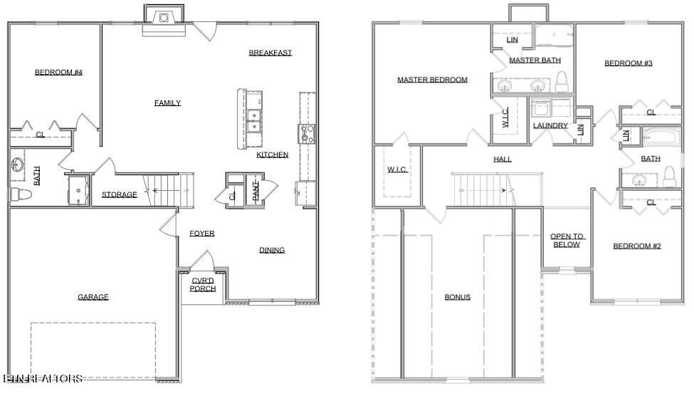 7933 Tree Line Lane Corryton, TN 37721 - Photo 2 of 2 Heyward-Floor-Plan