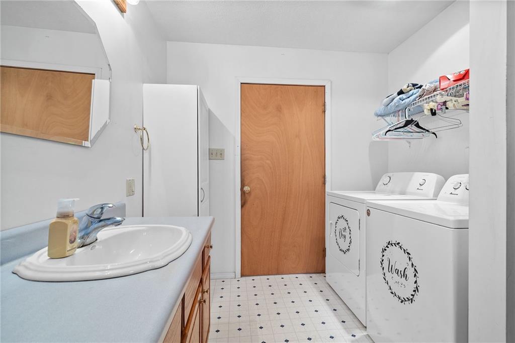 573 Shaffer Road Hookstown, PA 15050 - Photo 20 of 41 a bathroom with a sink and a mirror