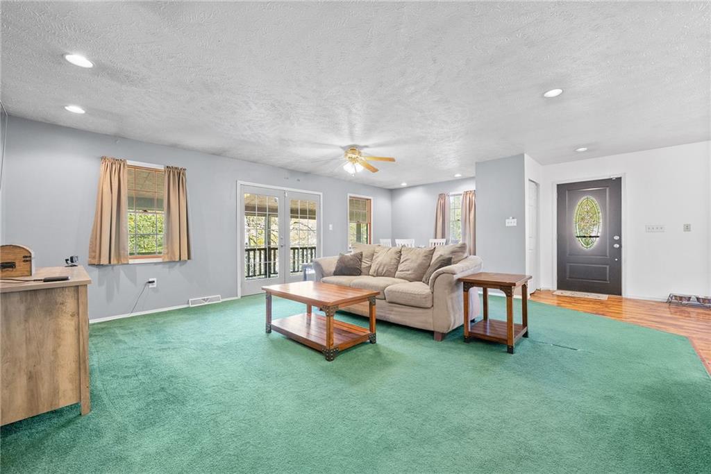 573 Shaffer Road Hookstown, PA 15050 - Photo 6 of 41 a living room with furniture and a wooden floor