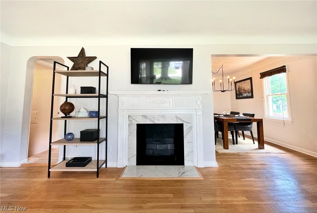 4605 Birchwold Road South Euclid, OH 44121 - Photo 5 of 30 Functioning gas fireplace, but seller has never used it.