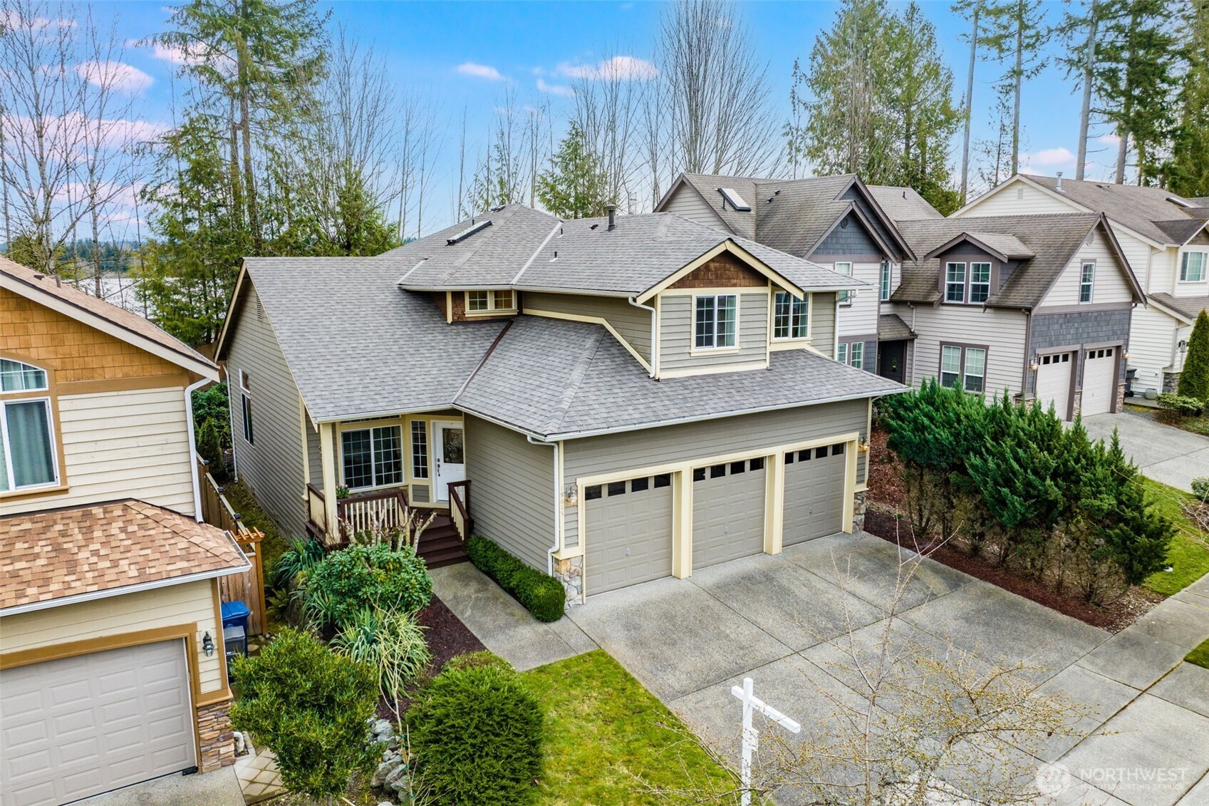 18615 13th Drive Southeast Bothell, WA 98012 - Photo 28 of 38 a front view of a house with a yard