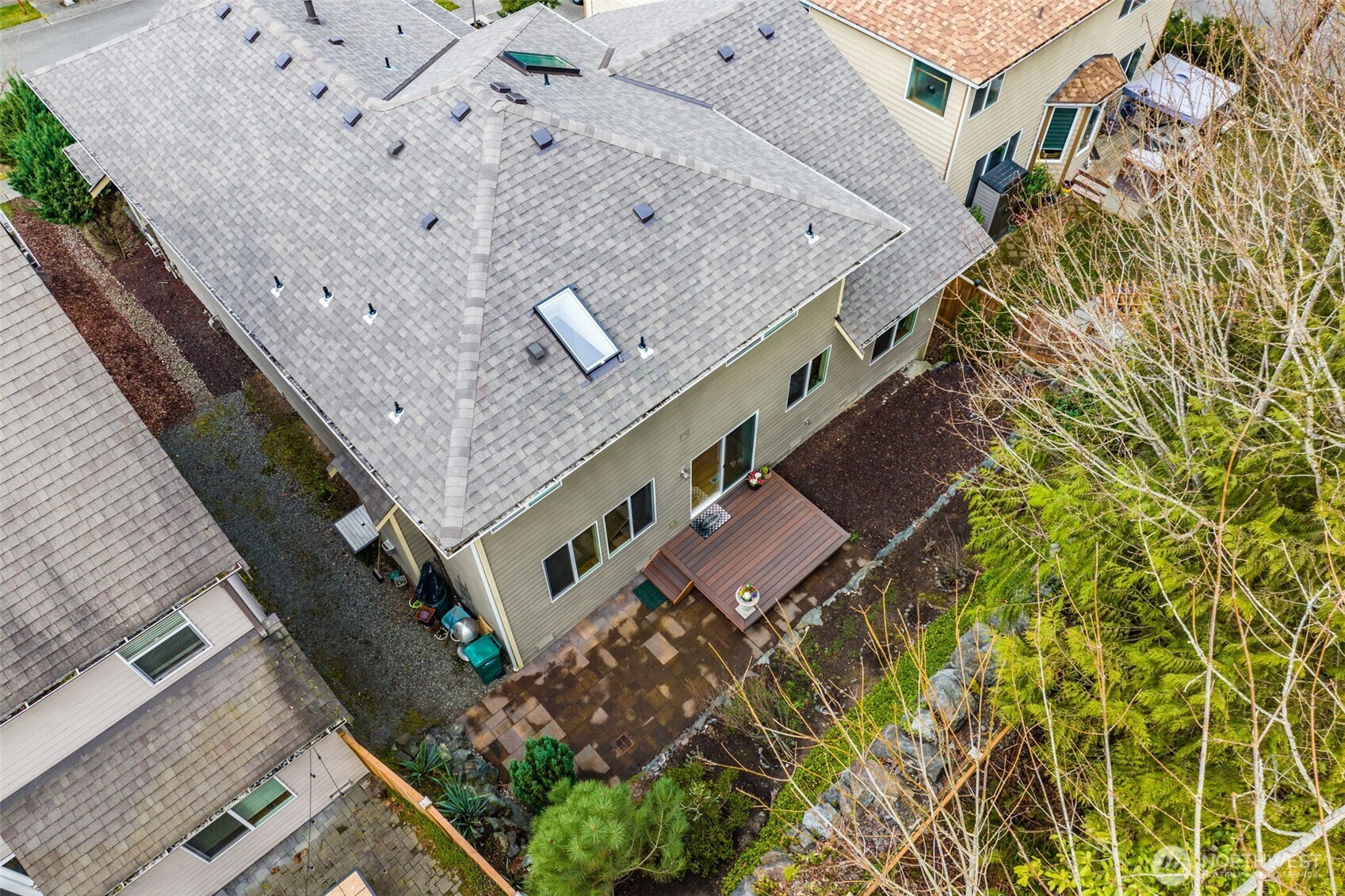 18615 13th Drive Southeast Bothell, WA 98012 - Photo 36 of 38 an aerial view of a house with a yard