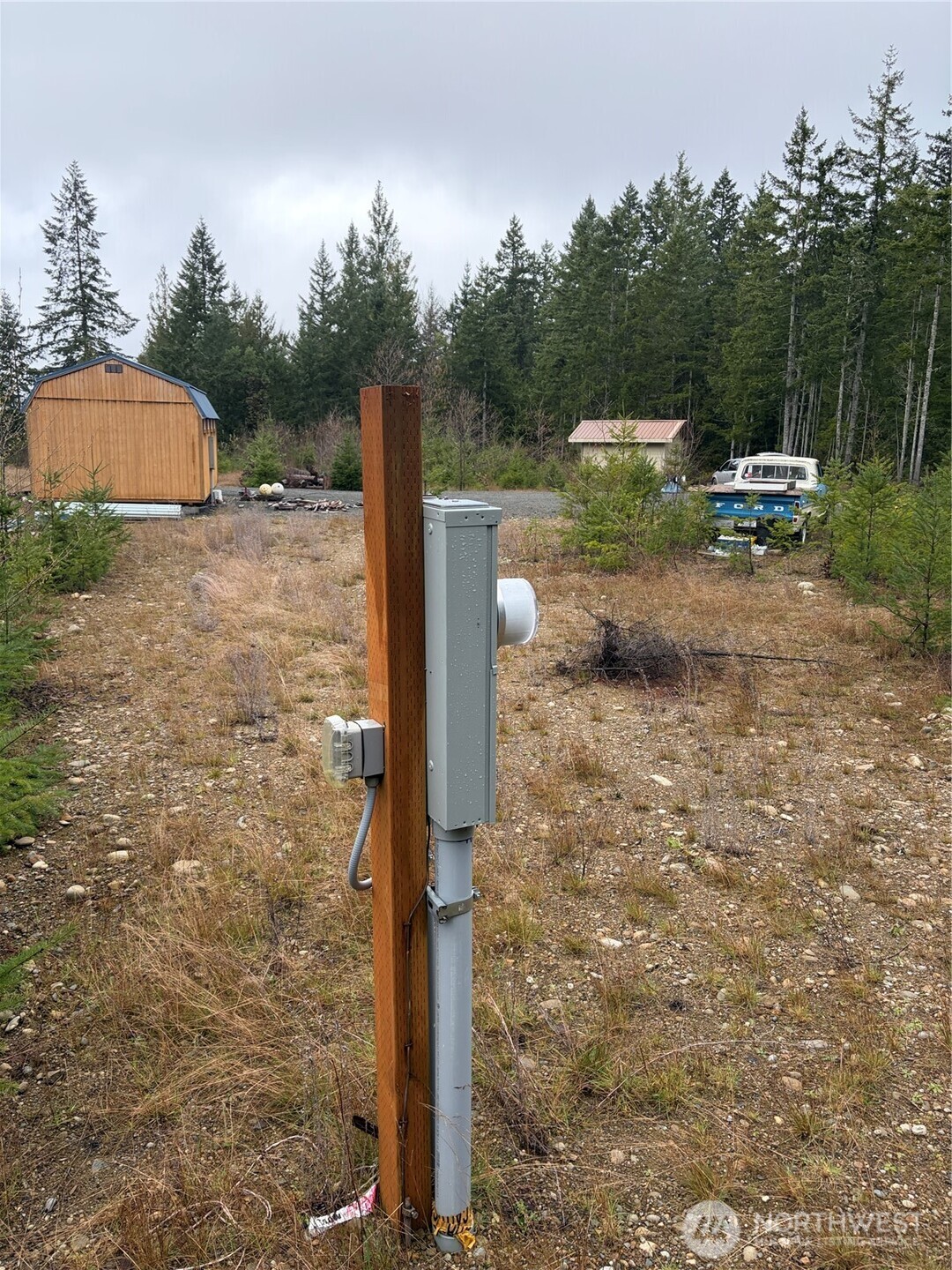 156 Whitney Road Quilcene, WA 98376 - Photo 11 of 36 a backyard of a house with lots of green space