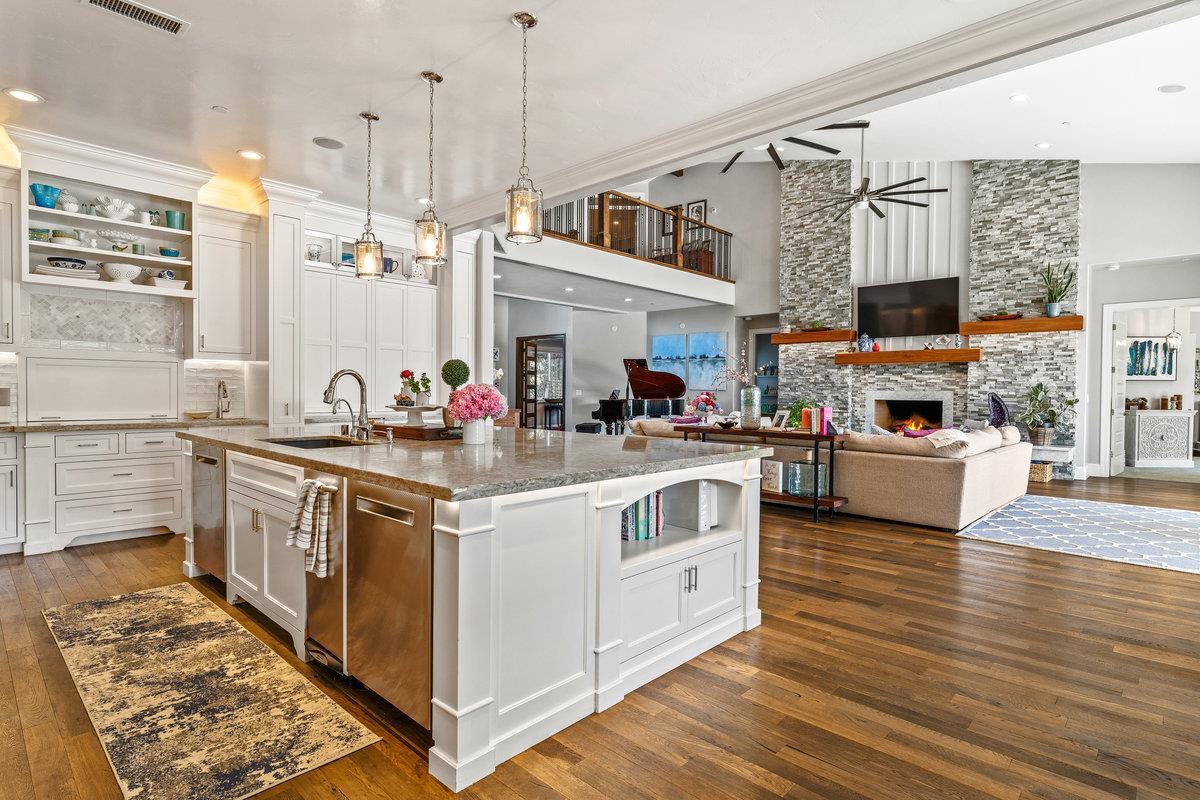 2165 West Biggs Gridley Road Gridley, CA 95948 - Photo 28 of 98 a kitchen with stainless steel appliances granite countertop a stove and a sink