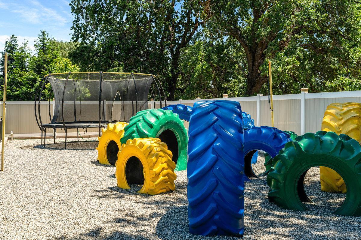 2165 West Biggs Gridley Road Gridley, CA 95948 - Photo 74 of 98 a view of backyard with swimming pool and outdoor seating