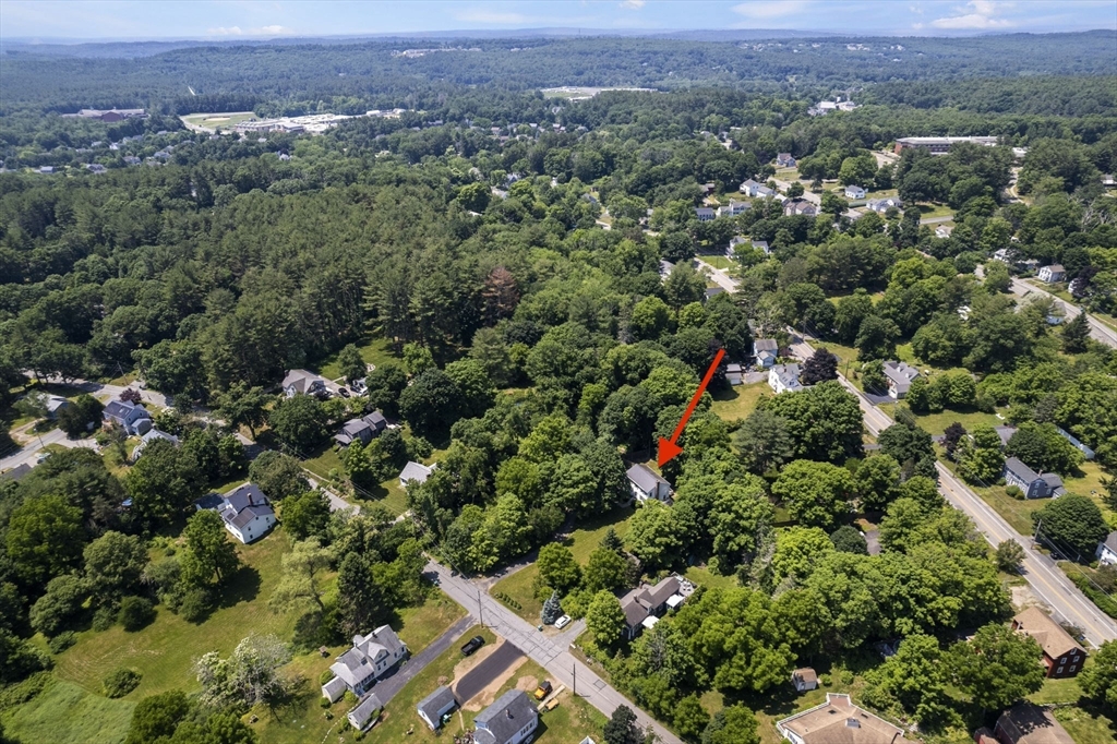 13 Plain Street Upton, MA 01568 - Photo 41 of 42 an aerial view of a houses with a yard and lake view