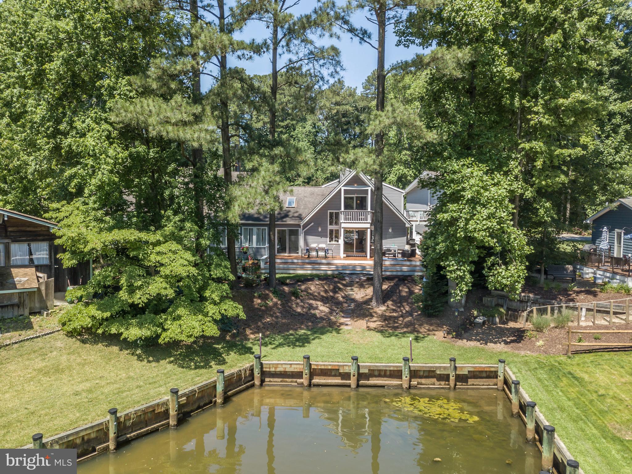 28 Drawbridge Road Ocean Pines, MD 21811 - Photo 26 of 104 View from canal to home