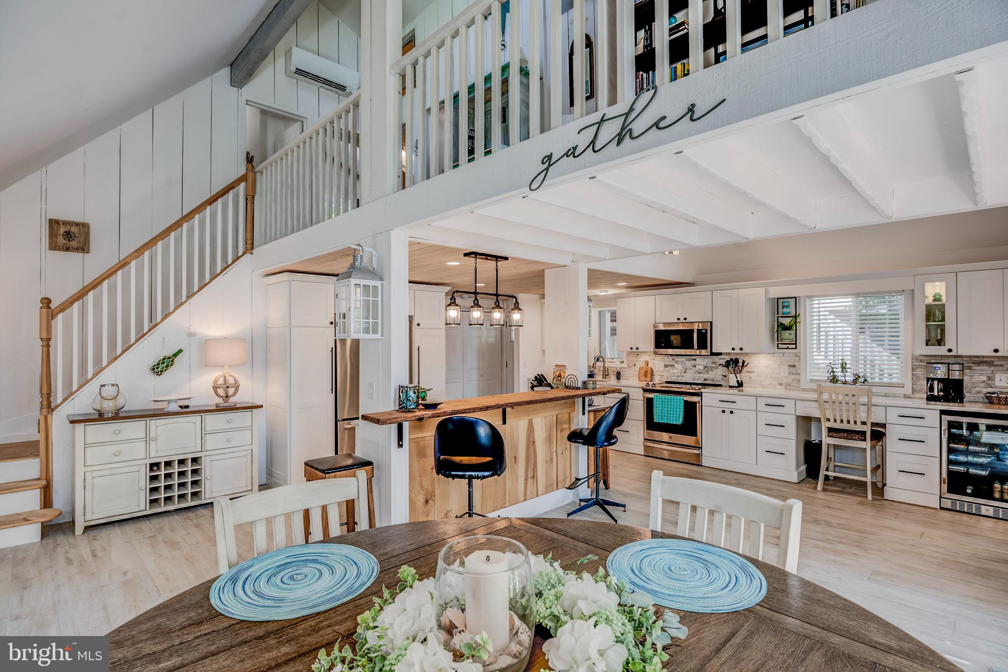 28 Drawbridge Road Ocean Pines, MD 21811 - Photo 57 of 104 View from dining area to kitchen with bar