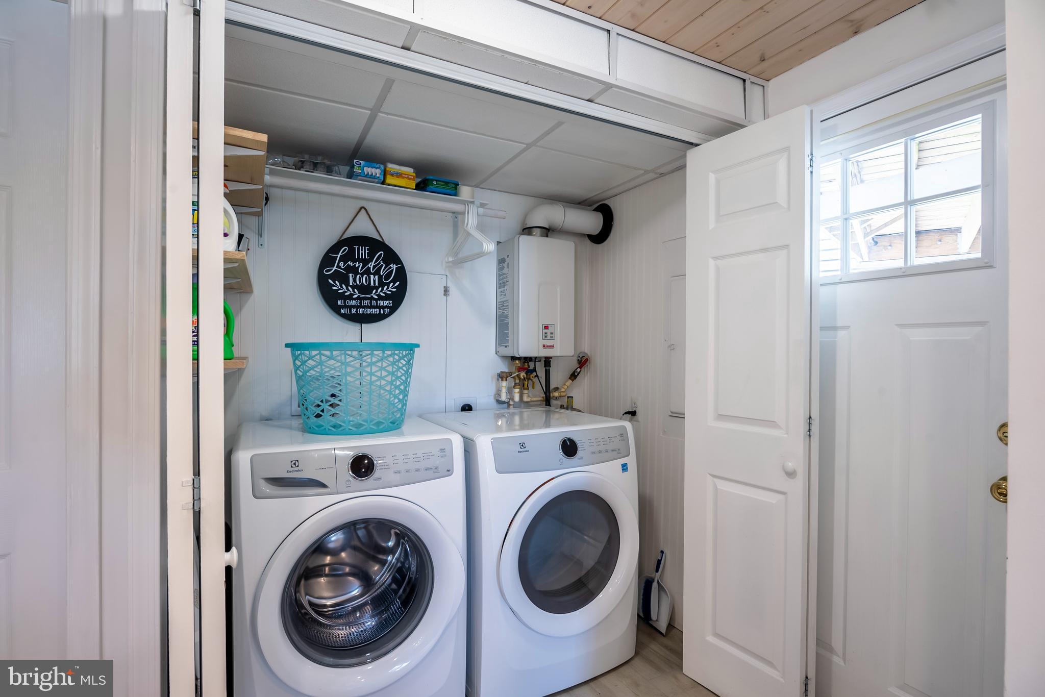 28 Drawbridge Road Ocean Pines, MD 21811 - Photo 63 of 104 Laundry closet with tankless hot water heater