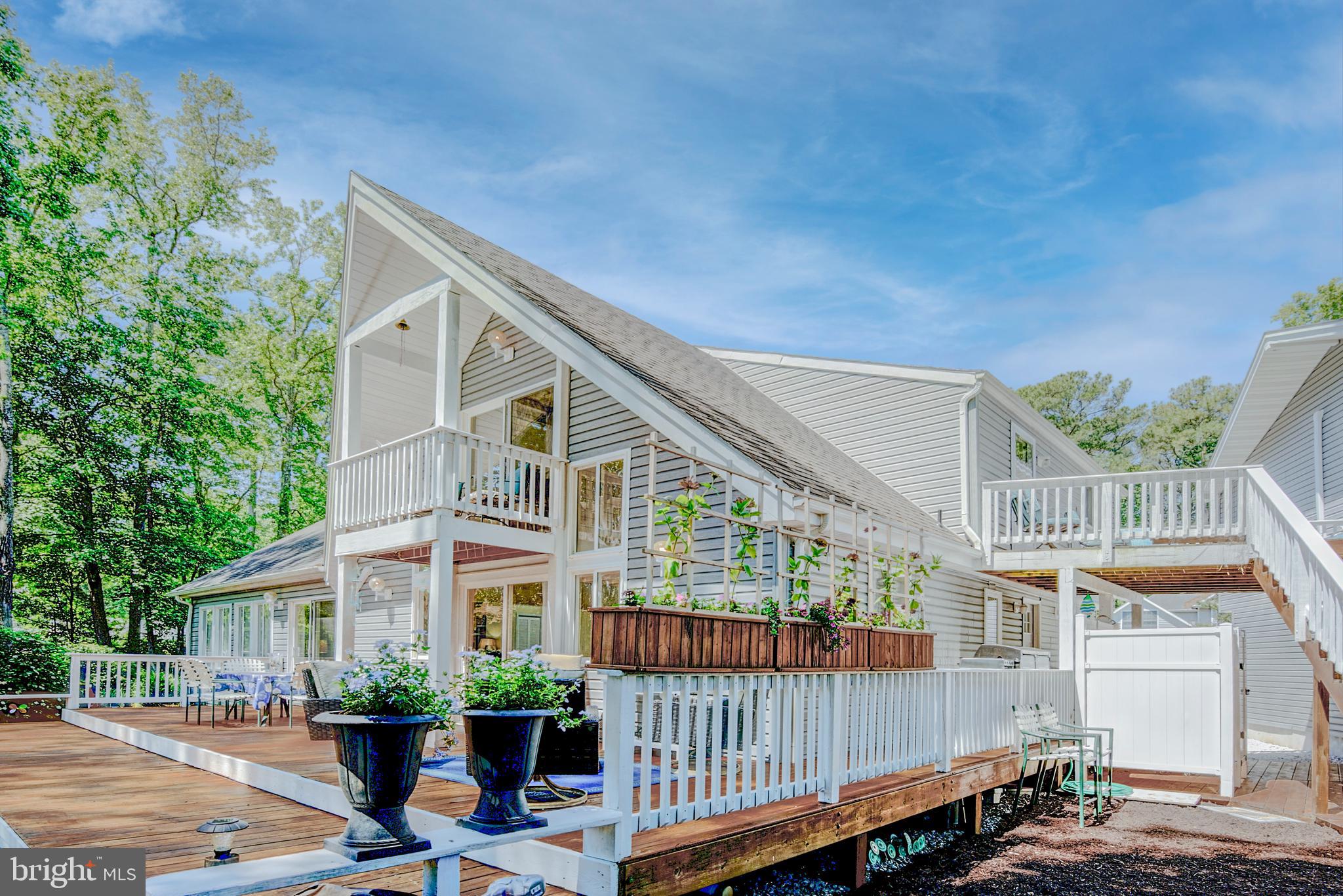 28 Drawbridge Road Ocean Pines, MD 21811 - Photo 64 of 104 Side view rear of home