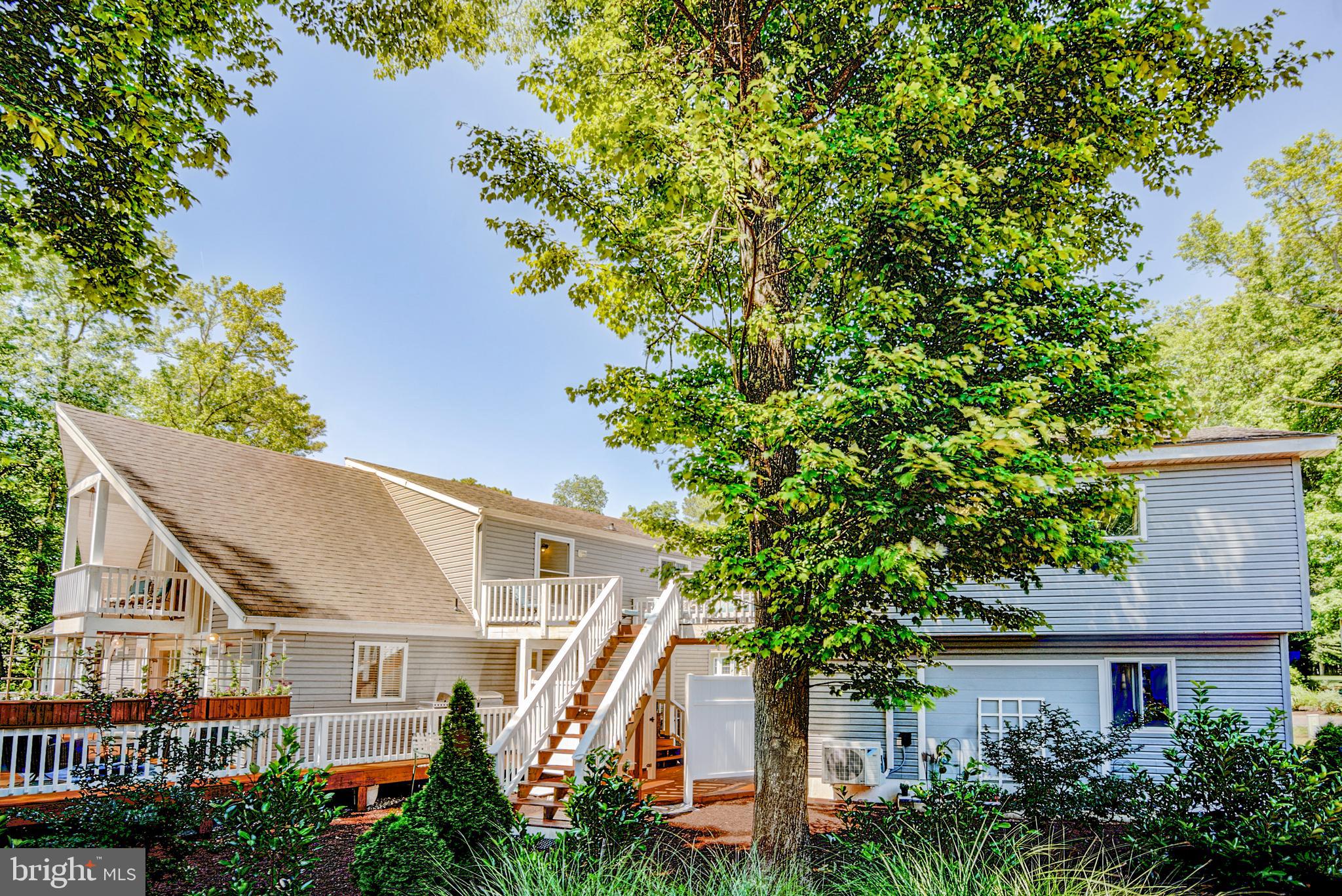 28 Drawbridge Road Ocean Pines, MD 21811 - Photo 66 of 104 Rear view house and garage