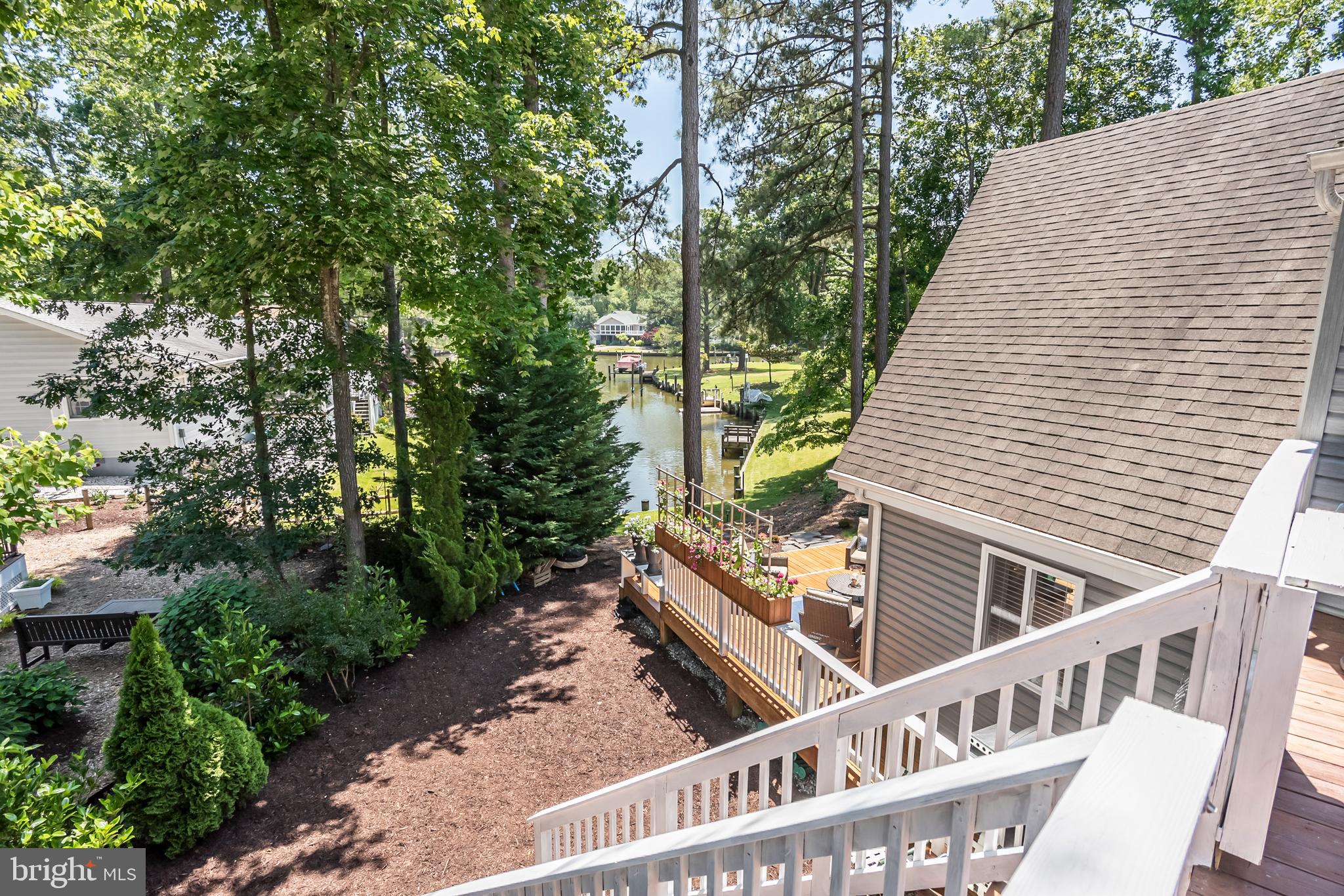 28 Drawbridge Road Ocean Pines, MD 21811 - Photo 96 of 104 View down from upper deck