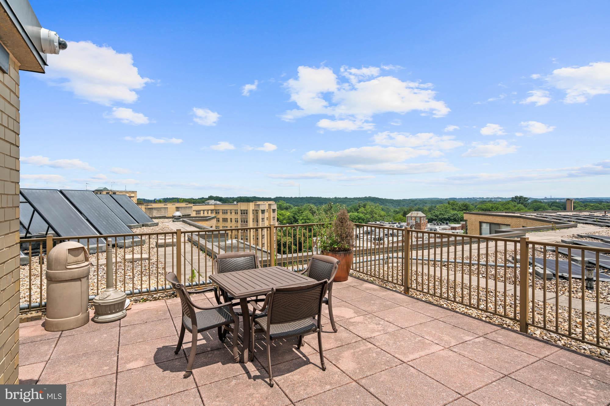 4740 Connecticut Avenue Northwest, Unit 204 Washington, DC 20008 - Photo 28 of 33 a view of a terrace with furniture