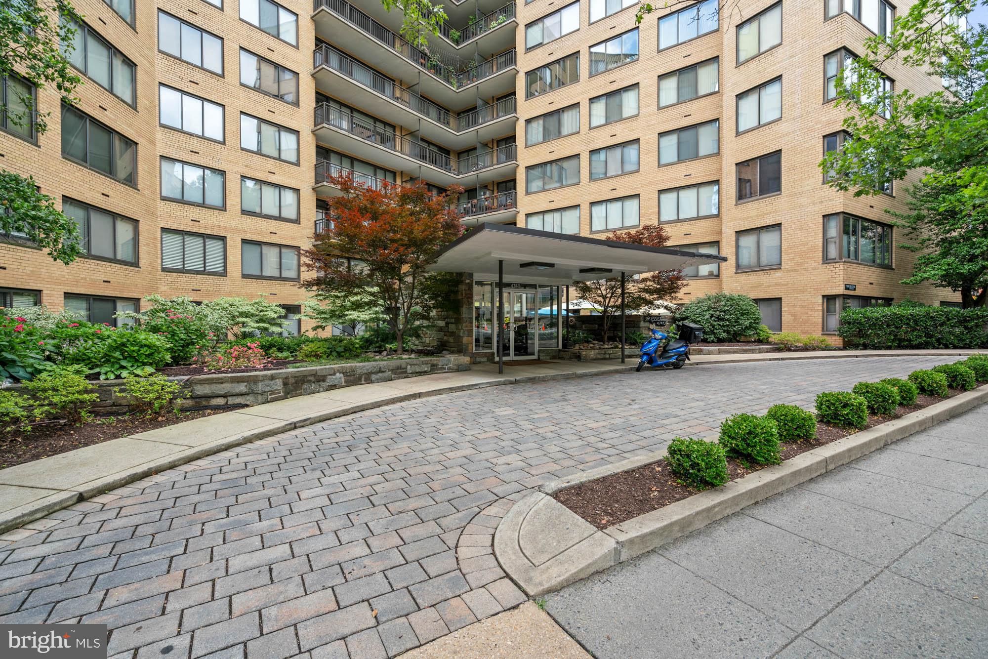 4740 Connecticut Avenue Northwest, Unit 204 Washington, DC 20008 - Photo 3 of 33 a view of building with a street