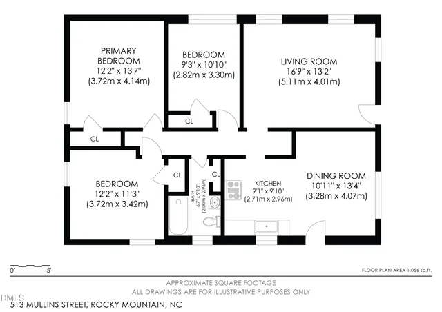$115,000 | 513 Mullins Street, Rocky Mount, NC 27803