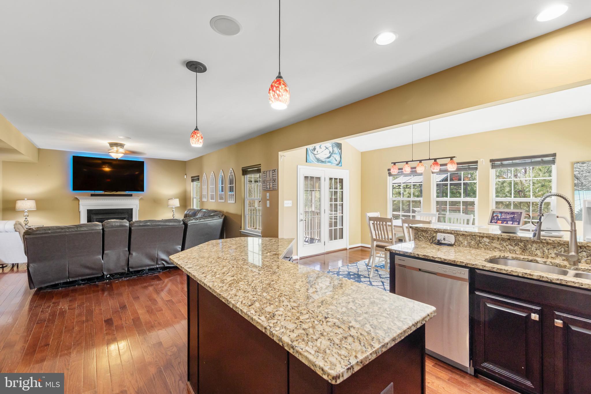 155 Merlot Drive Stephenson, VA 22656 - Photo 18 of 69 a large kitchen with kitchen island a large island in it