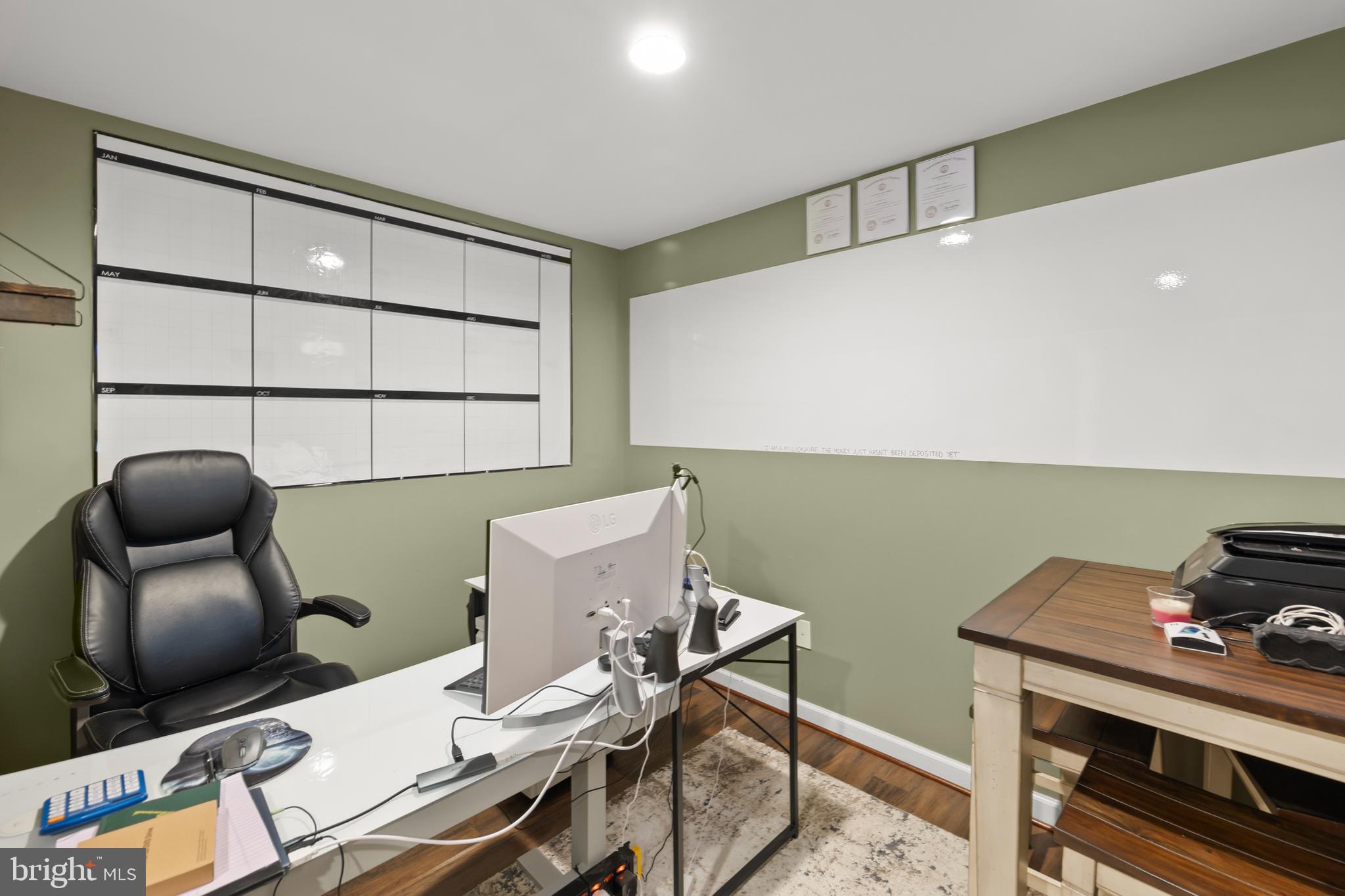 155 Merlot Drive Stephenson, VA 22656 - Photo 49 of 69 a workspace with furniture and lamp