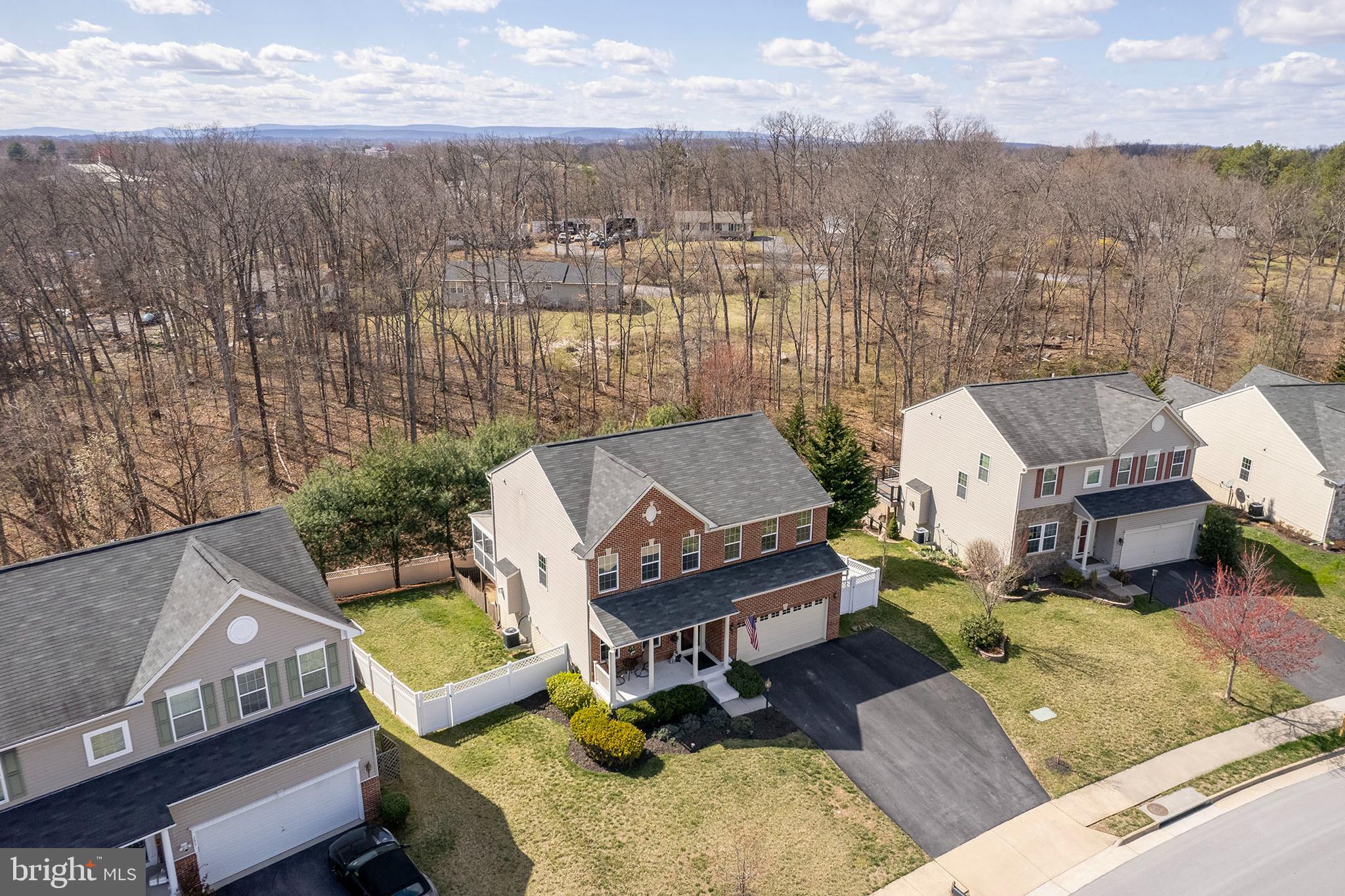 155 Merlot Drive Stephenson, VA 22656 - Photo 9 of 69 an aerial view of a house with outdoor space