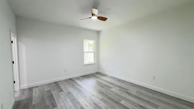 wooden floor in an empty room