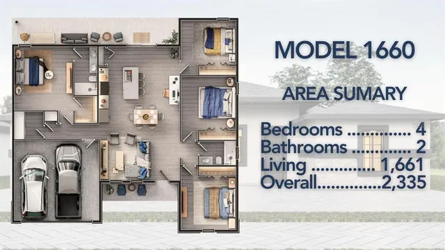 a front view of a building with retail area