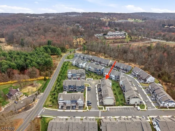 a view of a city with a lake
