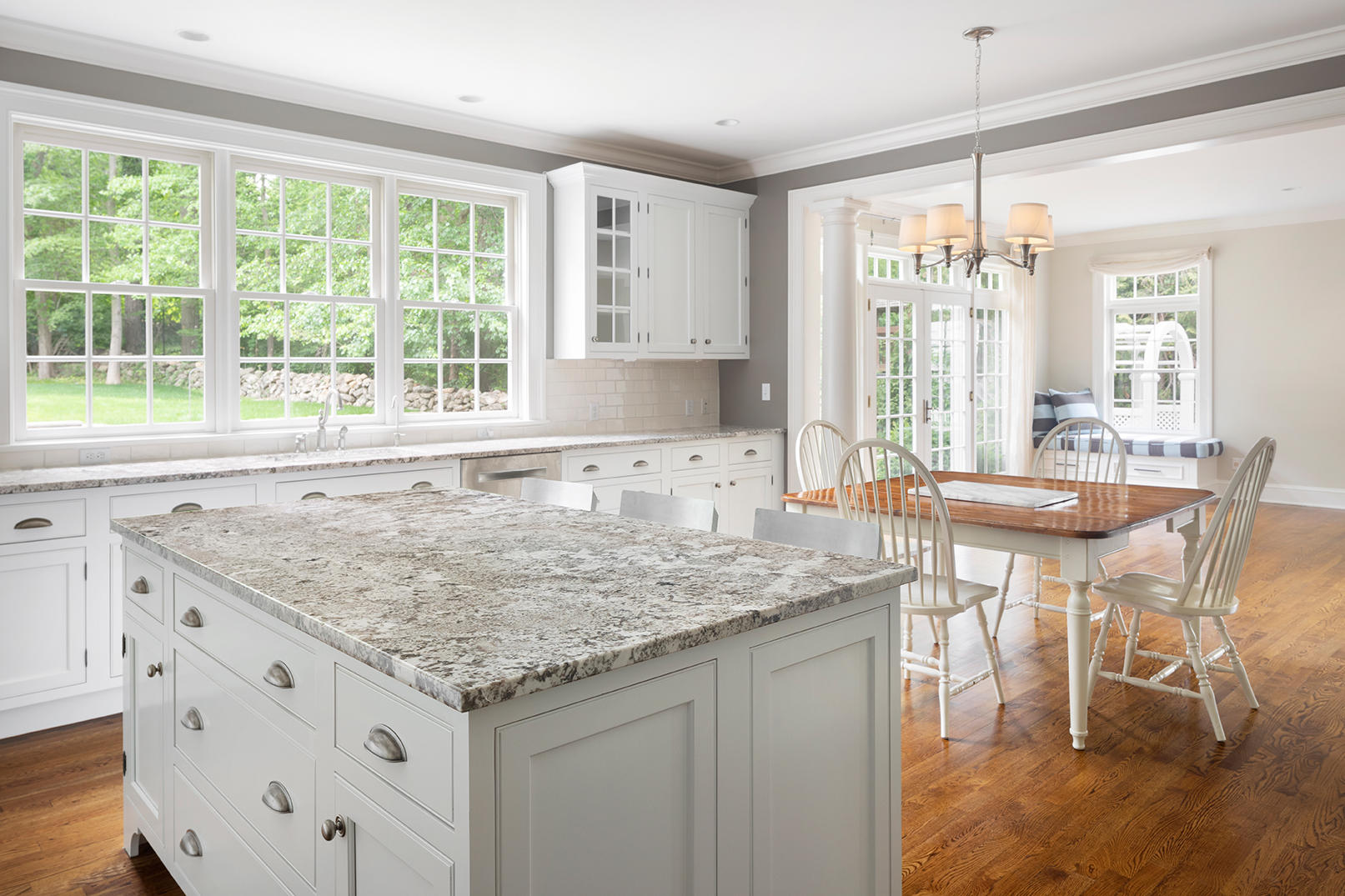 21 Briar Brae Road Darien, CT 06820 - Photo 11 of 35 a kitchen with granite countertop sink and window