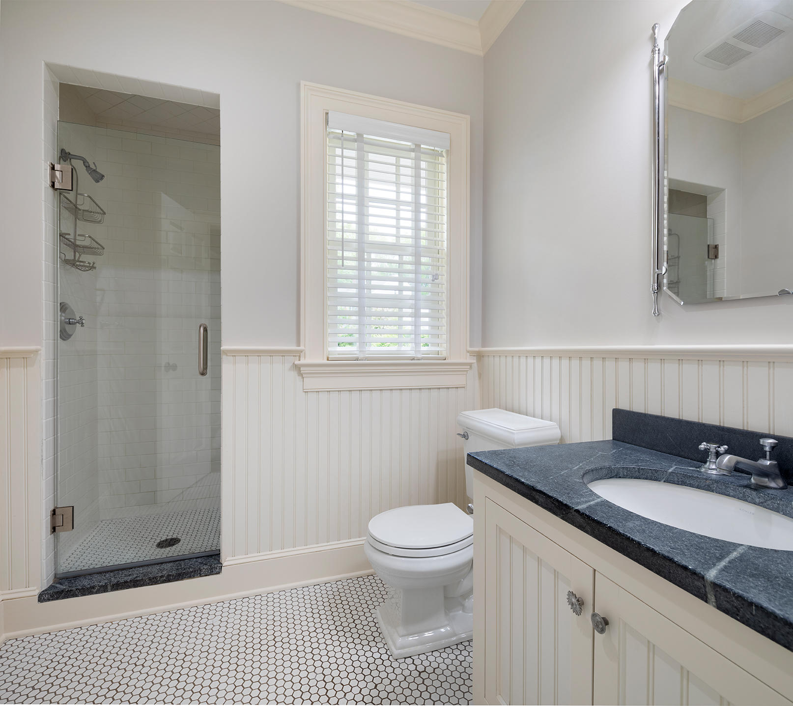 21 Briar Brae Road Darien, CT 06820 - Photo 17 of 35 a bathroom with a sink a toilet and shower