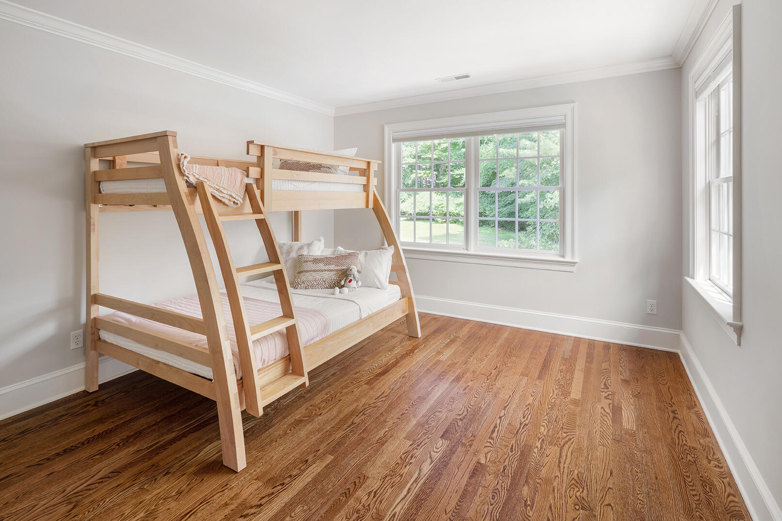 21 Briar Brae Road Darien, CT 06820 - Photo 27 of 35 a view of empty room with wooden floor and fan