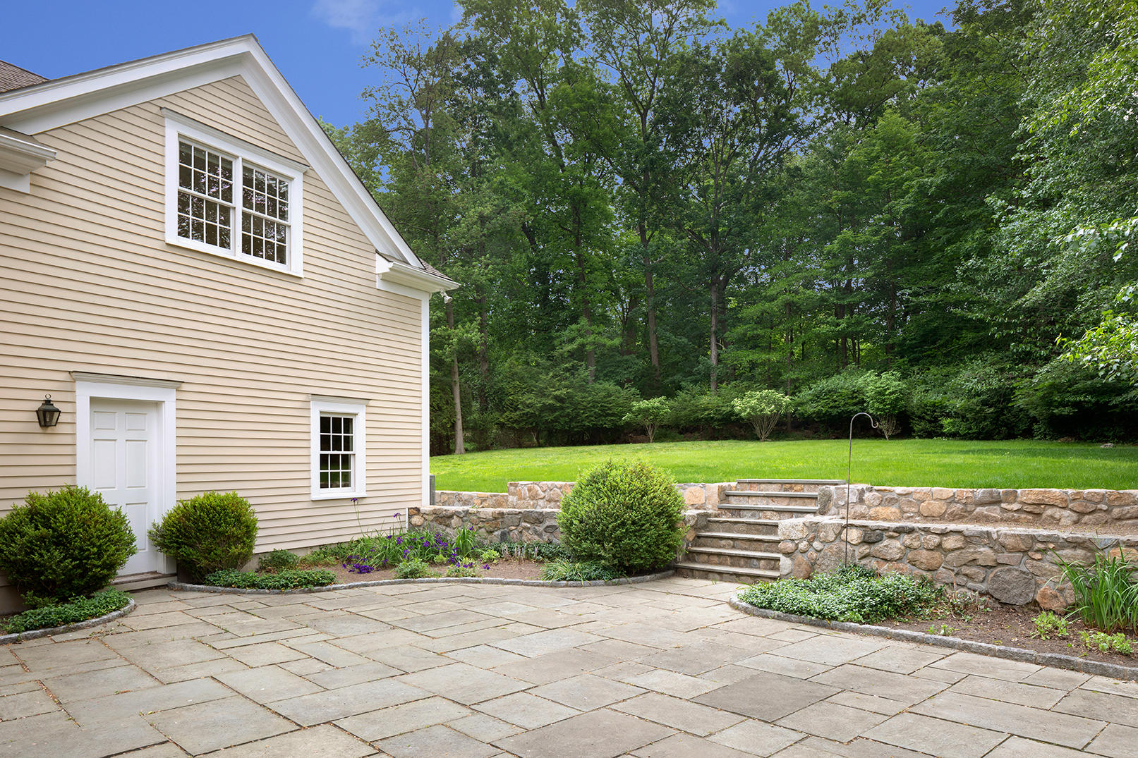 21 Briar Brae Road Darien, CT 06820 - Photo 33 of 35 a view of a yard with potted plants