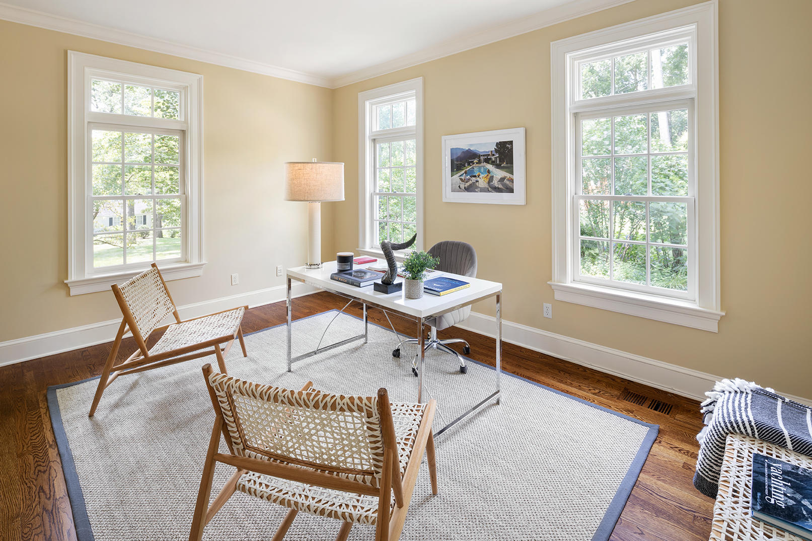21 Briar Brae Road Darien, CT 06820 - Photo 6 of 35 a workspace with furniture and a window