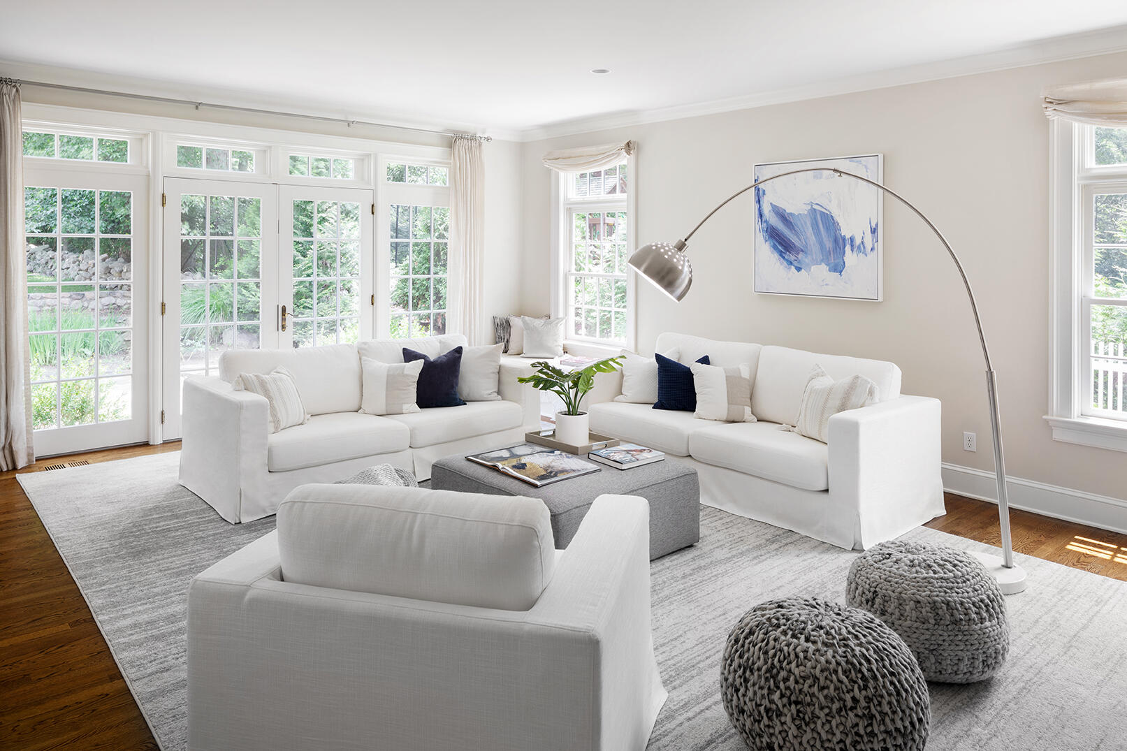 21 Briar Brae Road Darien, CT 06820 - Photo 10 of 35 a living room with furniture and a large window