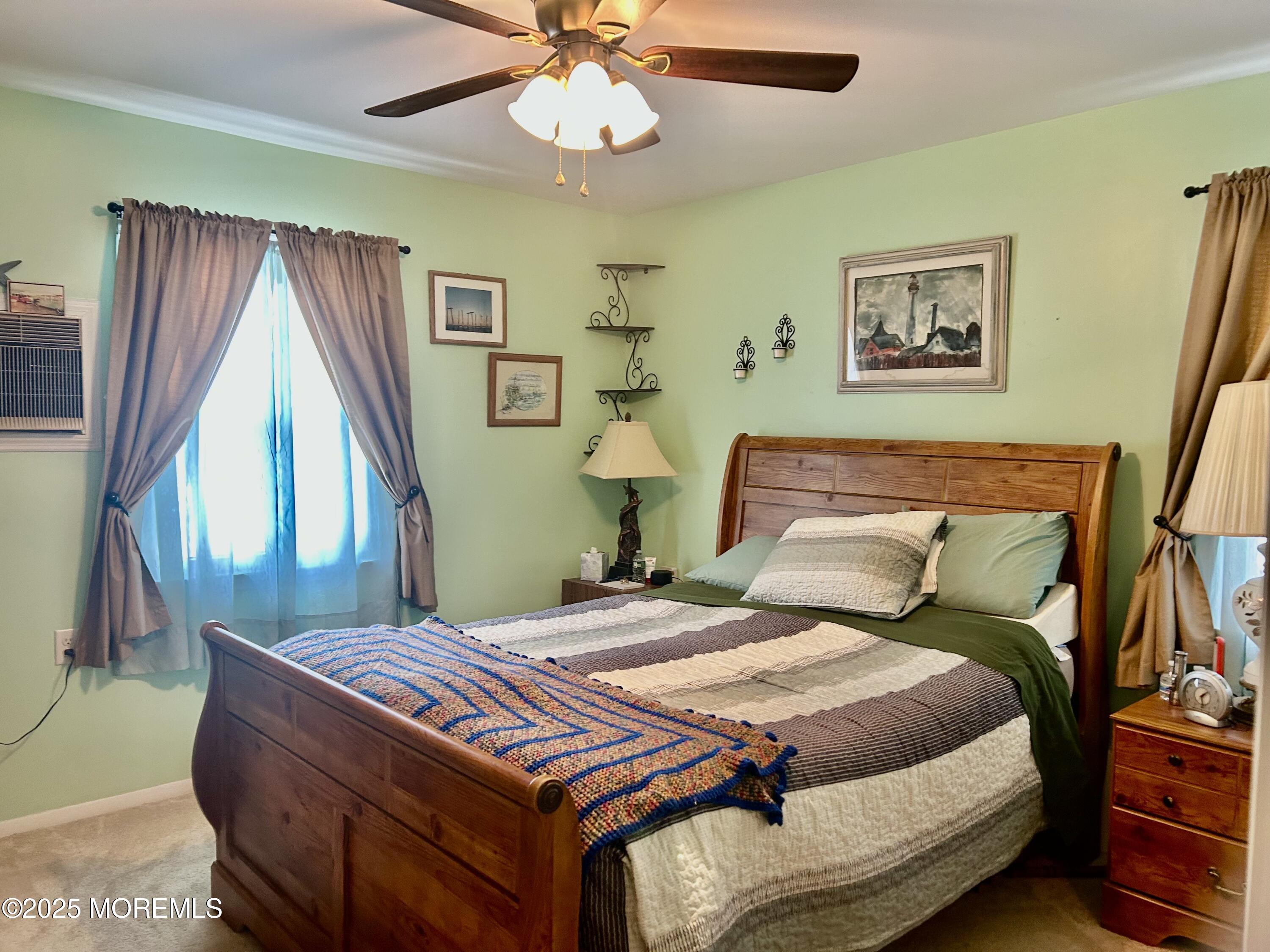 14 Walnut Road Manahawkin, NJ 08050 - Photo 17 of 33 primary bedroom with ceiling fan