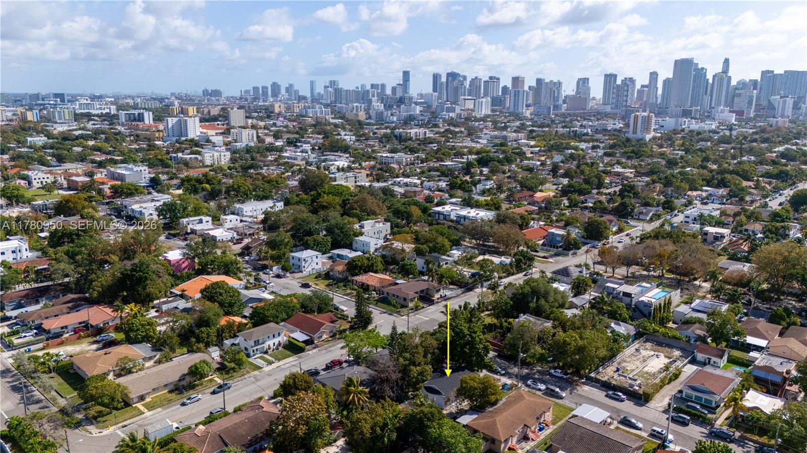1114 Southwest 13th Court Miami, FL 33135 - Photo 43 of 43 an aerial view of a city with lots of residential buildings