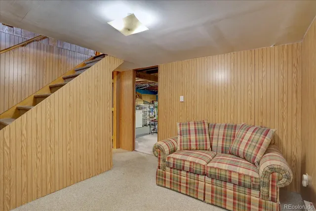 a living room with a couch