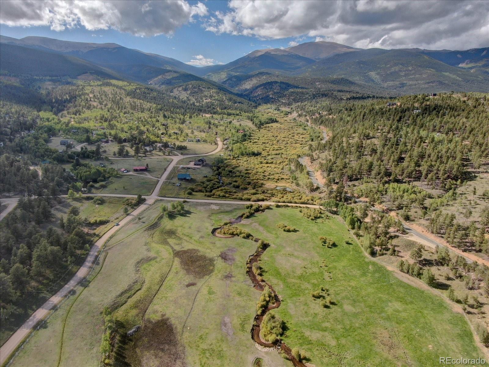 255 Saddlestring Road Bailey, CO 80421 - Photo 40 of 49 a view of a yard