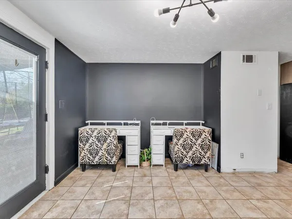 a view of front door